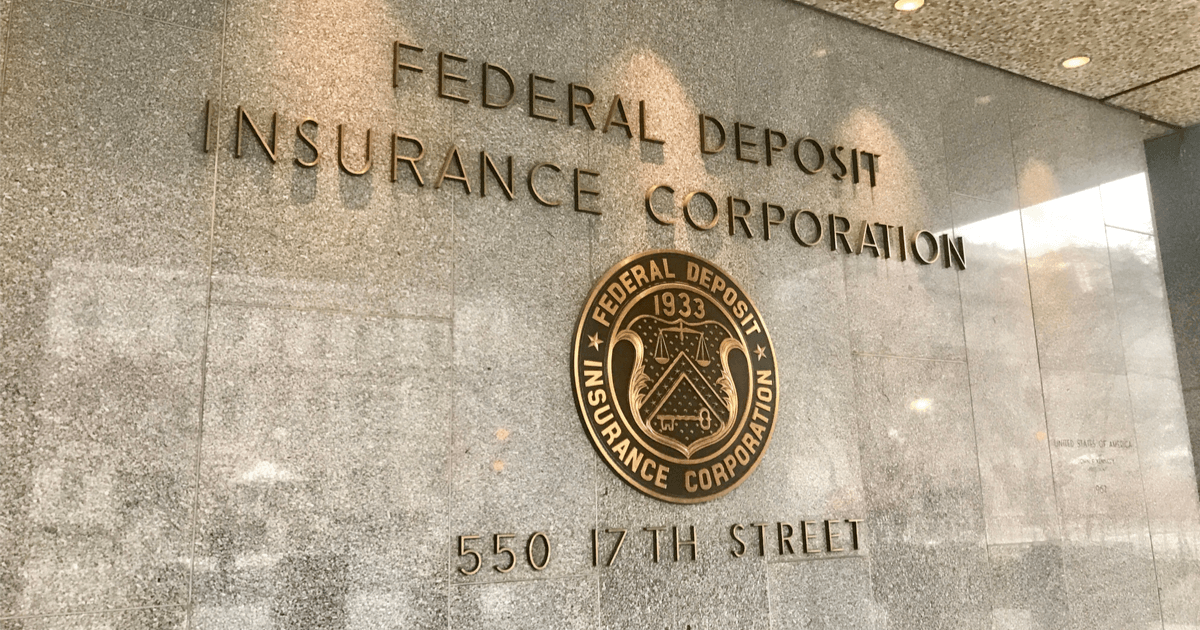 Federal deposit insurance corporation fdic